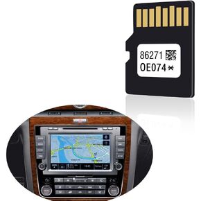2022-2023 Latest Updated Car Navigation SD Card,86271-0E075 Micro SD Card Compatible with Toyota 4Runner Sienna Tacoma Prius SYNC USA/Canada Maps,Road Trip Essentials