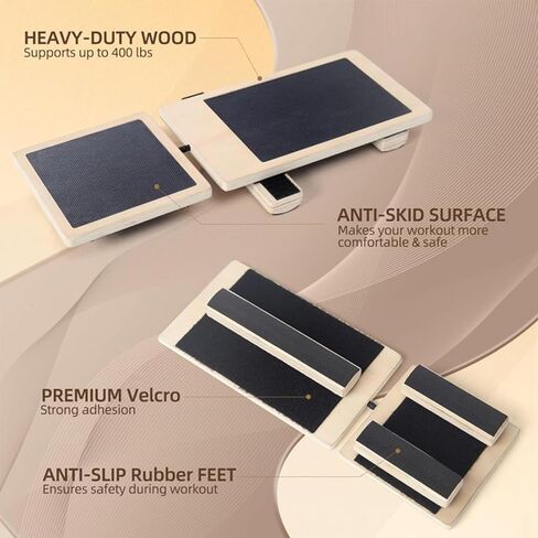 Ankle Balance Board Foot Strengthener Trainer for Sprained Ankle, Stability Exercises, Physical Therapy, Plantar Fasciitis Relief, Posture Correction, Balance Training, Anti Slip Wobble Board in Saudi Arabia