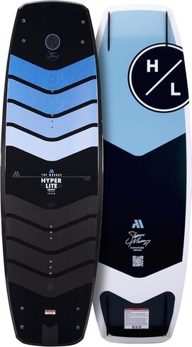 Hyperlite Murray Pro Wakeboard - Shaun Murray Signature Wakeboard - Perfect for Intermediate to Advanced Riders - Board and Fins Only in Saudi Arabia