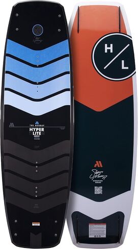 Hyperlite Murray Pro Wakeboard - Shaun Murray Signature Wakeboard - Perfect for Intermediate to Advanced Riders - Board and Fins Only in Saudi Arabia