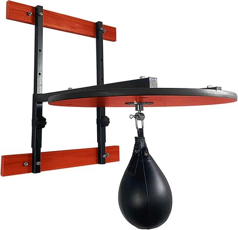 Adjustable Speed Bag Platform Heavy Duty Wall Mount Speed Bag Platform Kit 24" with Speed Ball for Boxing Training Workout Fitness Stress Relief in Saudi Arabia