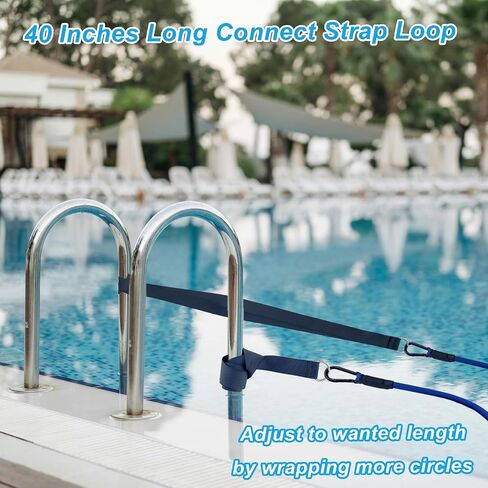 Swimming Resistance Training Set,Swimming Aquatic Resistance Belt,Swim Parachute,Pool Swim Harness Trainer,Stationary Swim Exercise Trainer set, Swim and Pool Accessory in Saudi Arabia