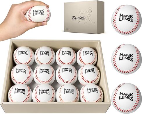 Soft Baseballs Foam Baseballs for Kids 12 Pack -Practice Baseballs for Kids Teenager Players T-Ball Baseball Training Balls, Perfect for Beginners in Saudi Arabia