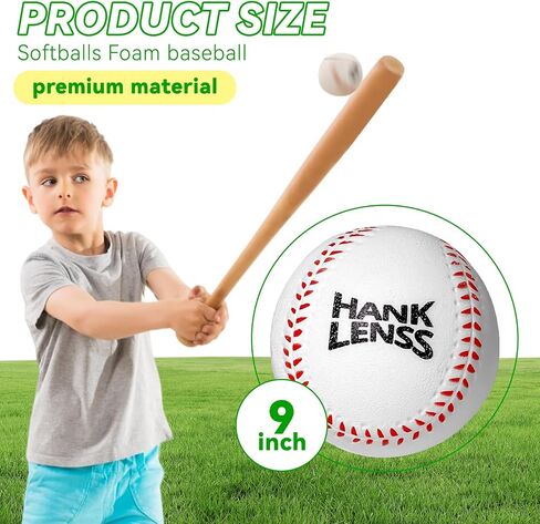 Soft Baseballs Foam Baseballs for Kids 12 Pack -Practice Baseballs for Kids Teenager Players T-Ball Baseball Training Balls, Perfect for Beginners in Saudi Arabia