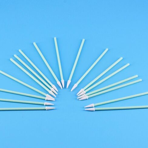 Cleaning Foam Swab Anti-static Lint-free 1.25mm Fiber Optic Connector Cleaning Tools for LC/MU, 100pcs/bag in Saudi Arabia