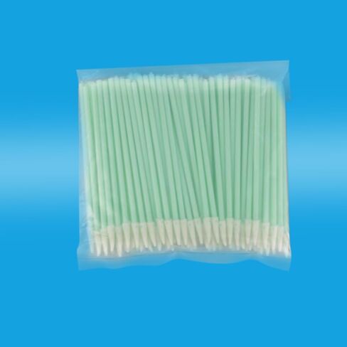 Cleaning Foam Swab Anti-static Lint-free 1.25mm Fiber Optic Connector Cleaning Tools for LC/MU, 100pcs/bag in Saudi Arabia