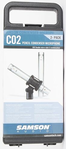 ميكروفونات مكثفة من سامسون، فضي (SAM C02PR) in Kuwait