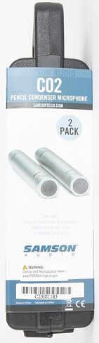 ميكروفونات مكثفة من سامسون، فضي (SAM C02PR) in Kuwait