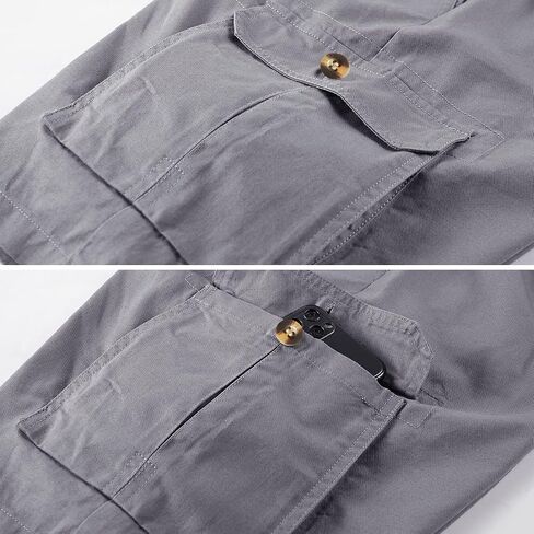 Msmsse Womens Hiking Shorts Cargo Knee Length Drawstring 5 Pockets Elastic Waisted Shorts for Summer Casual in Kuwait