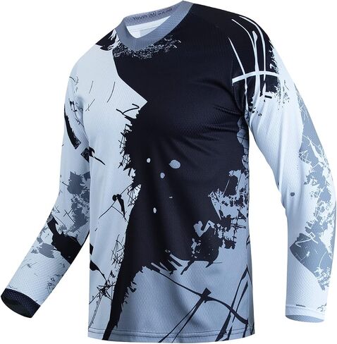 Kids Mountain Bike Shirts Child Cycling Jersey for Girls Boys Youth Long Sleeve Clothing Mtb Bicycle Downhill Bmx Tops in Saudi Arabia