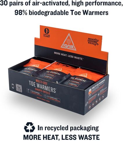 Ignik 8-Hour Compostable Toe Warmers with Resealable AirBarrier Pouch in Saudi Arabia