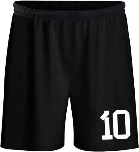 Kids Soccer Jersey #10 Youth Soccer Shirts for Boys and Girls Football Shorts Set Boys Futbol Outfits for 5-14 Years in Saudi Arabia