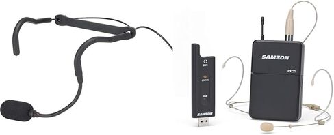 Samson QEx Fitness Headset Microphone, Black in Kuwait