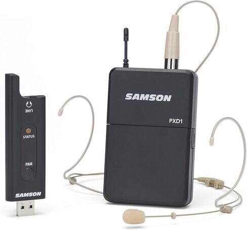 Samson QEx Fitness Headset Microphone, Black in Kuwait
