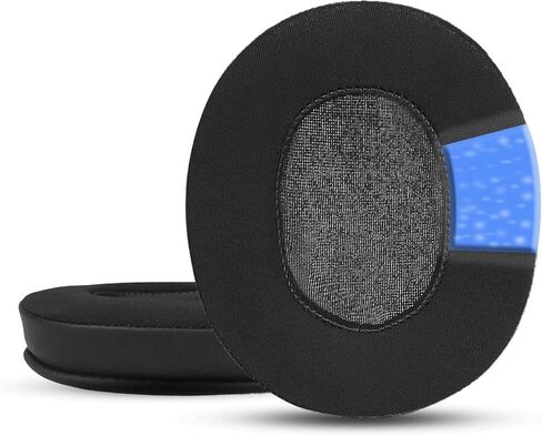 Krone Kalpasmos Audio Technica ATH-M50X Replacement Earpads, Audio Technica Headphone Pads Fit ATH M50 M50s M50BT M40X M40 M35 M30, Pads for ATH M-Series, Soft and Thick Memory Foam, Classic Black in Kuwait
