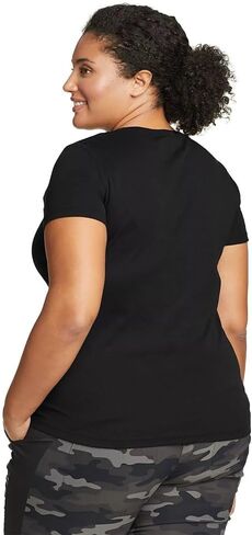 Eddie Bauer Women's Favorite Short-Sleeve V-Neck T-Shirt in Kuwait