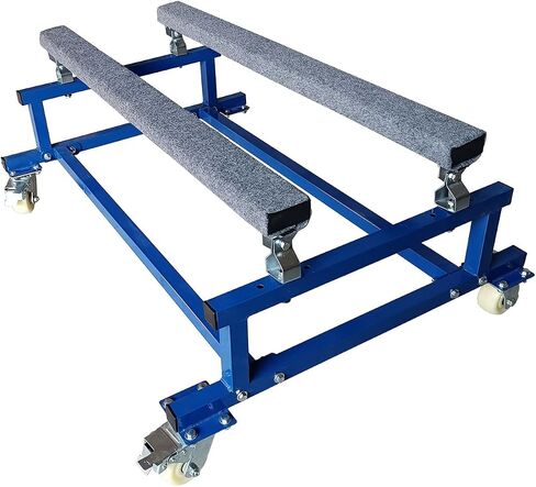 Watercraft PWC Dolly Jet Ski Stand Cart Boat Cradle Waverunner Trailer Trolley، أزرق in Saudi Arabia