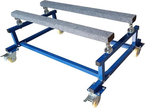 Watercraft PWC Dolly Jet Ski Stand Cart Boat Cradle Waverunner Trailer Trolley، أزرق in Saudi Arabia