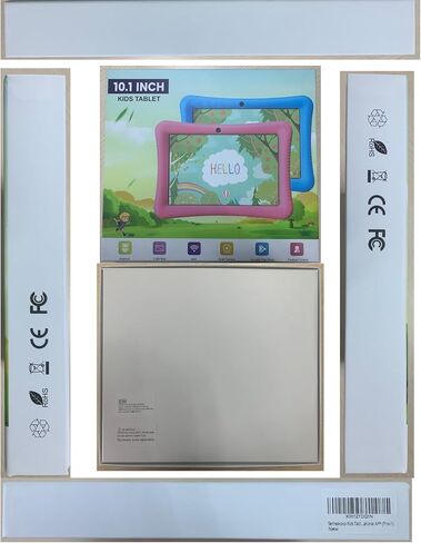 Kids Tablet 10 in Android 13 Tablet for Kids Toddler Tablet Childrens Tablet Age 3-12 Quad Core 3GB RAM 32GB ROM with Parental Control, Pre-installed Kids Educational APP,HD Screen,Dual Camera in Kuwait