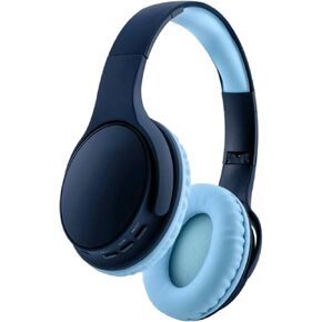 Toddler Headphones Wireless,Kids camo Bluetooth Headphones, 15 Hours Play time, 93db Foldable with Built-in Mic for Cell Phones TV Tablet Network Boys Girls (bs690 Blue Camo)