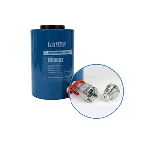 TEMCo HC0001 - Hollow Hydraulic Cylinder Ram 20 TON 4 Inch Stroke (Optional Tonnages Availiable)