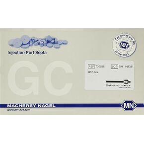 MACHEREY-NAGEL 702646 GC دليل مركزي لمنفذ الحقن BTO Septa، N9، OD 9 مم، سمك 3 مم (عبوة من 25) in Kuwait