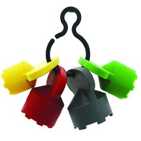 Neoperl 11 9170 5 Cache Metal Clip with 4 Keys, 1 of Each Size Key, Plastic
