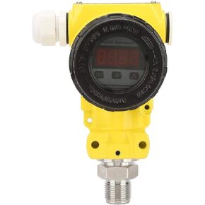 Industrial Pressure Transducer, 0-100 MPa Range,4-20mA LCD Digital Explosion-Proof, Gauge Pressure, ±0.5% FS High Accuracy Sensor Transmitter(量程0~0.6Mpa) Transformer