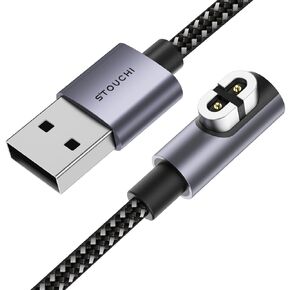 Stouchi Charging Cable for Shokz, (4FT/ 2 Packs) Nylon Braided USB A Cord Compatible with AfterShokz Aeropex AS800/Shokz OpenRun Pro/OpenRun/OpenRun Mini/OpenComm Shokz Charger Replacement