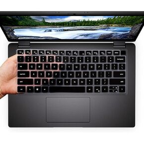 Keyboard Cover Skin for Dell Latitude 14" 7450 7440 7430 7420 7410 /Dell Latitude 5420 5430 5431 5440/Dell Latitude 9420 9430 9440,15.6" Dell Latitude 7520 9510 9520 Keyboard Skin (Black)