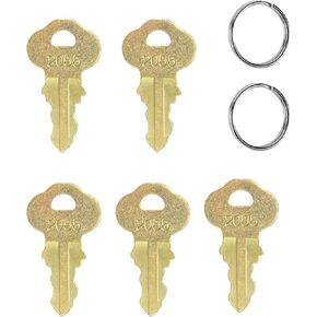 2055 Dispenser Key for Bradle's Multi-Purpose dispensers, Including Toilet Tissue, seat Cover and Waste Receptacle, Multi fold&roll Towel, and Liquid soap dispensers. Pack of 10.