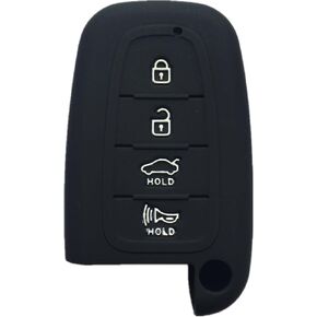 Rpkey Silicone Keyless Entry Remote Control Key Fob Cover Case protector Replacement Fit For Hyundai Elantra GT Genesis Genesis Coupe Sonata Veloster Tucson Kia Optima Rio Forte Koup Soul Sportage