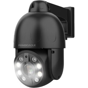 4K 8MP PTZ IP POE Camera,Security Outdoor Camera, Pan Tilt 18X Optical Zoom,Human Auto Tracking,Smart Human/Vehicle Detection,Two-Way Talk, SD Slot(512GB), 328ft Night Vision PTZ Camera