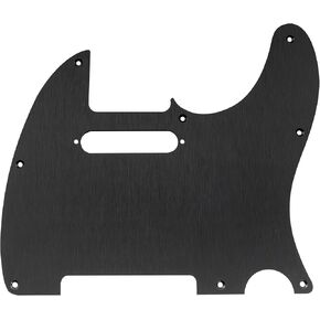 Musiclily Pro 8 Holes Aluminum Telecaster Pickguard for American/Mexican Fender Standard Tele Style Electric Guitar, Gold Anodized