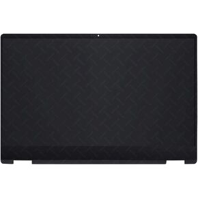 LCDOLED Replacement 15.6 inches FHD 1920x1080 IPS LCD Display Touch Screen Digitizer Assembly Bezel with Board for HP Pavilion x360 15-dq 15-dq0xxx 15-dq1xxx 15-dq0000 15-dq1000 L51357-001 L51358-001