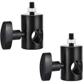 UTEBIT 2 Pack Reflector Photography, Reflector Holder for Photography, Metal Clamp Backdrop Holders, Light Reflector with Stand, Photo Umbrella Clamps for Studio, Light Stand