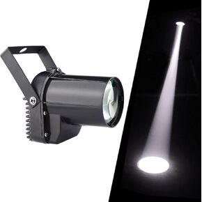 3w Bule Spotlight for Disco Ball Lights, Pin Light for Disco Ball Motors Stage Spot Lights, Mini Led Beam Pinspot Light for Mirror Ball