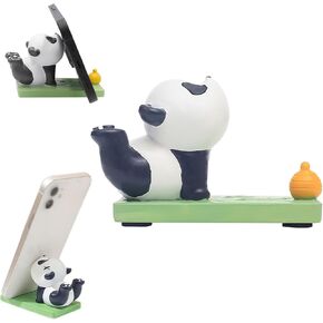 Cute Phone Holder Stand Desk Cartoon Animal Cow Cellphone Stand Mount Home Decoration Gift for Kids Women