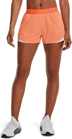 Under Armour Women's Standard Play Up Twist 3.0 Shorts, (683) Pink Shock/Posh Pink/White, XX-Large in Kuwait
