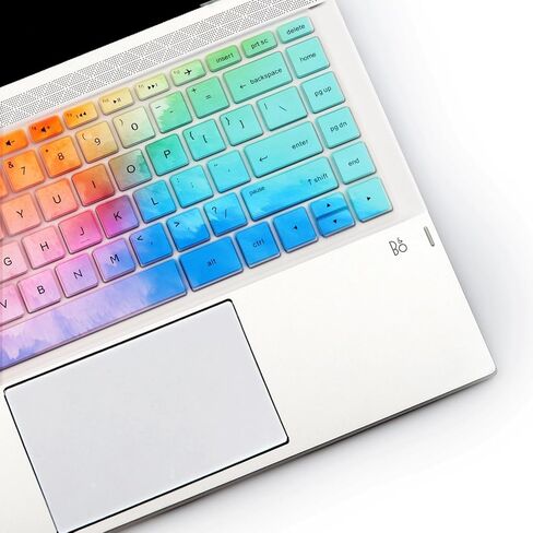 2 Pack Keyboard Cover with Large Letters for HP 14 Laptop/Pavilion X360 14-dk 14m-dh 14-dq 14-cd/ce/cf 14-dq0052dx dq2053cl 14-dq5043cl 14-cf2112wm 14-dk1003dx 14-ce3065st 14-fq0039ms 14-dh2097nr in Kuwait