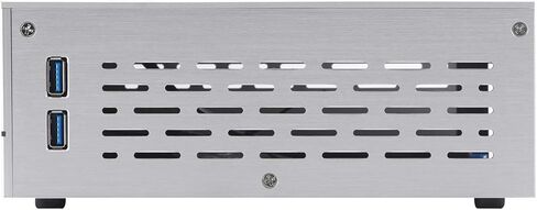 هيكل كمبيوتر مكتبي Goodisory A01 من الألومنيوم Mini-ITX HTPC (ألومنيوم أسود) in Kuwait