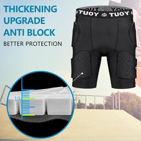 Men's Football Girdles Hip Thigh Butt Tailbone Protector Adult Athletic Protective for Rugby Baseball Skate in Saudi Arabia