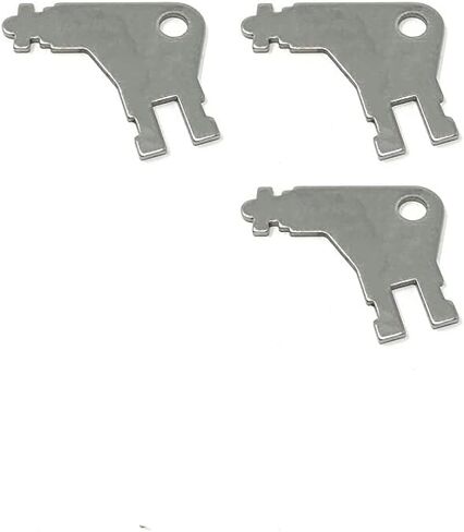 DDV 50504 Key Commercial-Grade Universal Dispenser Key for GP Towel Dispensers and Toilet Paper Dispensers (3 Pack) in Saudi Arabia