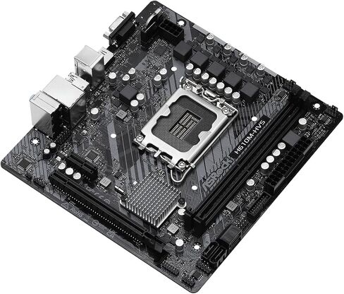 اسروك لوحة ام H610M/ac انتل واي فاي LGA1700 متوافقة مع وحدة المعالجة المركزية انتل الجيل 13 و12 in Kuwait