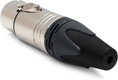 Neutrik NC3FXX 3-Pin XLRF Cable Connector, Nickel Housing with Silver Contacts in Saudi Arabia