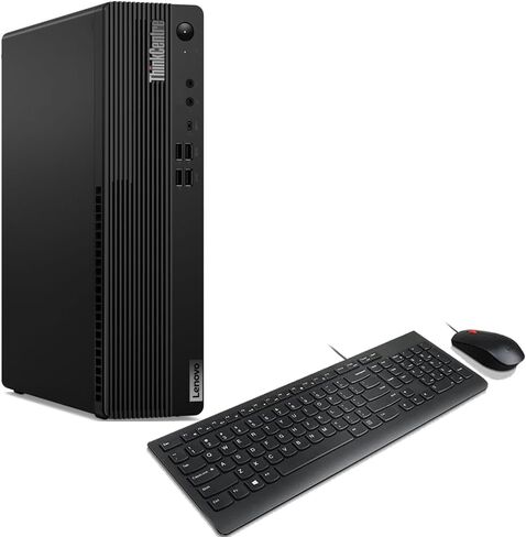 لينوفو ثينك سنتر M75q Gen 2 Business Mini Desktop أسود (AMD Ryzen 5 PRO 5650GE 6-Core، 16 جيجابايت ذاكرة الوصول العشوائي، 256 جيجابايت PCIe SSD، AMD Radeon، AC WiFi، BT 5.1، HDMI، USB 3.2، Win10P) مع محور in Saudi Arabia