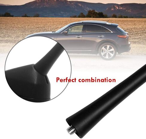 Antenna for Hyundai Santa Fe Tucson Accent Elantra Touring Entourage, Short Car Roof Hyundai Antenna Replacement for AM FM Radio Reception in Kuwait