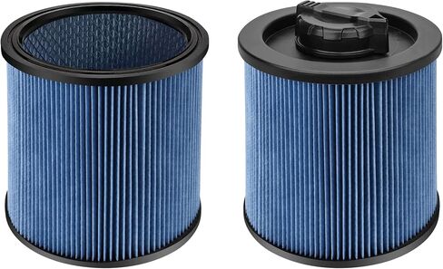 Fette Filter - 2-Pack DXVC6910 Cartridge Filter Replacement Compatible with DXVC6910 Cartridge Filter for 6-16 Gallon DEWALT Wet/Dry Vac in Saudi Arabia