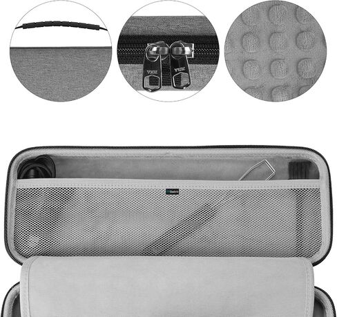 Geekria 65% Compact Keyboard Case, Hard Shell Travel Carrying Bag for 68 Keys Compact Keyboard, Compatible with Keychron K6 Keyboard, Keychron K6 Pro Keyboard, HyperX Alloy Origins 65 Keyboard in Kuwait