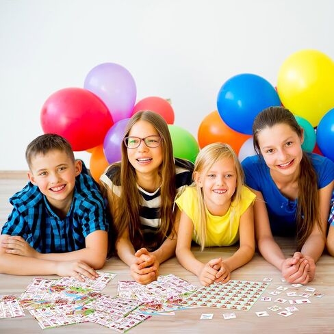 35 Pieces Candy Party Bingo Games 24 Players Candyland Party Favors Candy Land Ice Cream Donut Lollipop Bingo Cards for Sweet Birthday Theme Party Games Gifts Supplies in Saudi Arabia